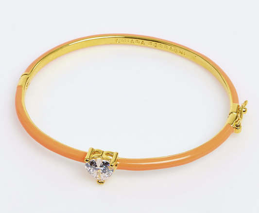Chiara Ferragni Orange&Gold Tone Bracelet